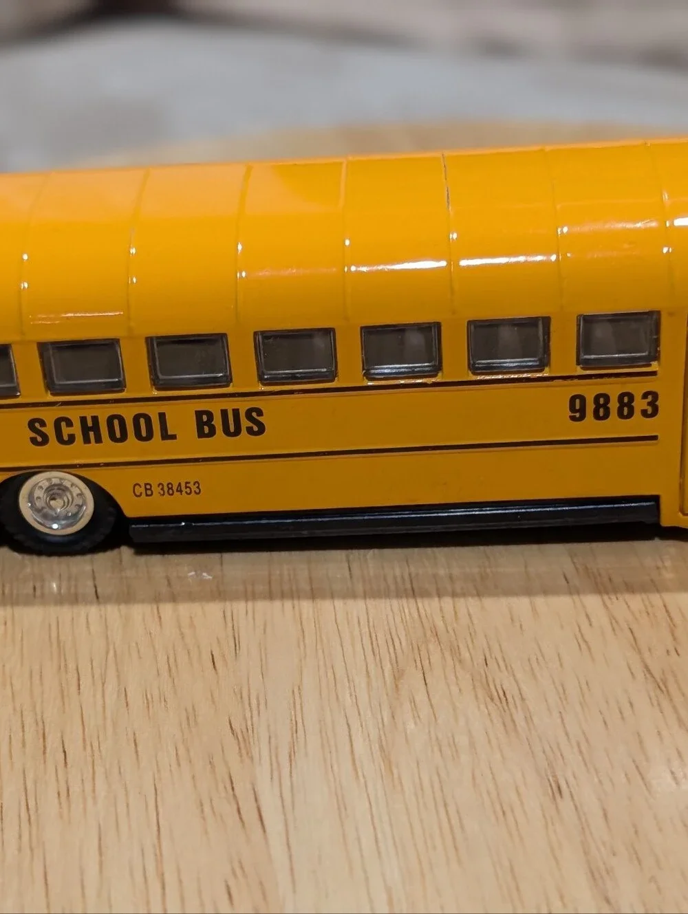 Vintage pull-back die-cast bus originally produced by Sunnyside (Superior)